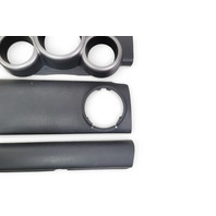 Honda Element 03-08 Instrument Bezel Panel Trim Gray Set(5)77105-SCV-A01ZC, E074, OEM, 2003, 2004, 2005, 2006, 2007, 2008