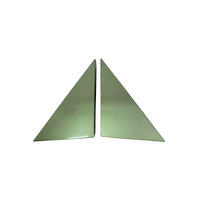 Honda Element 06-08 Front Pillar Corner Garnish Royal Kiwi Metallic, Right/Left Set, 75495-SCV-A00ZN, E074, OEM, 2006, 2007, 2008