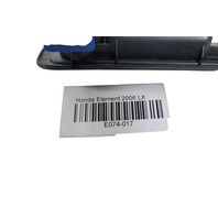 Honda Element 03-10 Interior Door Handle Front Left, Black 72165-SCV-A01ZA, E074, OEM, 2003, 2004, 2005, 2006, 2007, 2008, 2009, 2010