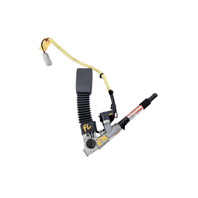 Honda Element 03-06 Front Seat Belt Buckle, Left/Driver Black 04816-SCV-A02ZA, E074, OEM, 2003, 2004, 2005, 2006