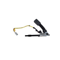 Honda Element 03-06 Front Seat Belt Buckle, Left/Driver Black 04816-SCV-A02ZA, E074, OEM, 2003, 2004, 2005, 2006