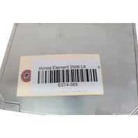 Honda Element 06 ECU Engine Control Module Computer M/T 37820-PZD-A08, E074, OEM, 2006