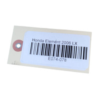 Honda Element 03-06 Alternator Generator 4 Cylinder 31100-RAA-A05, E074, OEM, 2003, 2004, 2005, 2006