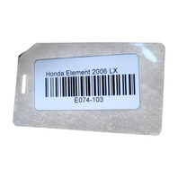 Honda Element 03-11 Lower Control Arm Front Right/Passenger 51350-SCV-A03, E074, OEM, 2003, 2004, 2005, 2006, 2007, 2008, 2009, 2010, 2011