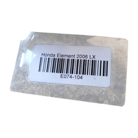 Honda Element 03-11 EX Metal Base Battery Tray 60630-SCV-A00ZZ, E074, OEM, 2003, 2004, 2005, 2006, 2007, 2008, 2009, 2010, 2011