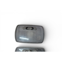 Honda Element 03-08 Rear Center & Rear Roof Interior Map Light Lamp Gray (Set of 2) 34250-S5P-A01, E074, OEM, 2003, 2004, 2005, 2006, 2007, 2008