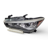 Infiniti Q50 17-23 Front Left/Driver Headlamp Headlight 26060-6HH7A, E075, OEM, 2017, 2018, 2019, 2020, 2021, 2022, 2023