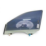 Infiniti Q50 18-23 Front Door Glass Window Left/Driver 80301-6HL1A, E075, OEM, 2018, 2019, 2020, 2021, 2022, 2023
