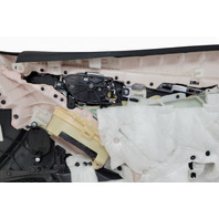 Infiniti Q50 14-21 Front Left Door Panel Black, 80901-4HH0A, E075, OEM, 2014, 2015, 2016, 2017, 2018, 2019, 2020, 2021