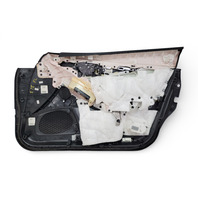 Infiniti Q50 14-21 Front Left Door Panel Black, 80901-4HH0A, E075, OEM, 2014, 2015, 2016, 2017, 2018, 2019, 2020, 2021