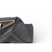 Infiniti Q50 14-21 Front Left Door Panel Black, 80901-4HH0A, E075, OEM, 2014, 2015, 2016, 2017, 2018, 2019, 2020, 2021