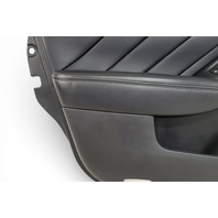 Infiniti Q50 14-21 Front Left Door Panel Black, 80901-4HH0A, E075, OEM, 2014, 2015, 2016, 2017, 2018, 2019, 2020, 2021