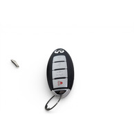 Infiniti Q50 14-22 Remote Smart System Key Fob Transmitter With Push Start Button 285E3-4HB0C, E075, OEM, 2014, 2015, 2016, 2017, 2018, 2019, 2020, 2021, 2022