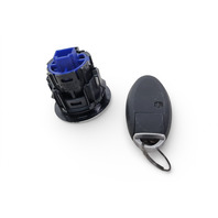 Infiniti Q50 14-22 Remote Smart System Key Fob Transmitter With Push Start Button 285E3-4HB0C, E075, OEM, 2014, 2015, 2016, 2017, 2018, 2019, 2020, 2021, 2022