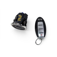 Infiniti Q50 14-22 Remote Smart System Key Fob Transmitter With Push Start Button 285E3-4HB0C, E075, OEM, 2014, 2015, 2016, 2017, 2018, 2019, 2020, 2021, 2022