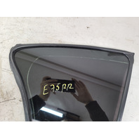 Infiniti Q50 16-23 Rear Quarter Right/Passenger Side Glass 82262-6HE0A, E075, OEM, 2016, 2017, 2018, 2019, 2020, 2021, 2022, 2023