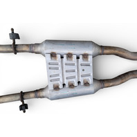 Infiniti Q50 14-19 Center Middle Exhaust Pipe Sub Muffler, 20300-4GA2B, E075, OEM, 2014, 2015, 2016, 2017, 2018, 2019