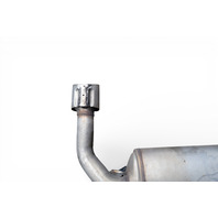 Infiniti Q50 16-19 Rear Exhaust Muffler 20100-4GE0B, E075, OEM, 2016, 2017, 2018, 2019