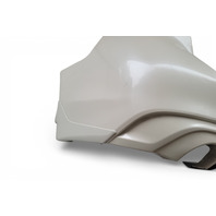 Infiniti Q50 17-21 Sedan Rear Bumper Cover White 85022-6HH0H, E075, OEM, 2017, 2018, 2019, 2020, 2021