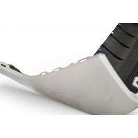 Infiniti Q50 17-21 Sedan Rear Bumper Cover White 85022-6HH0H, E075, OEM, 2017, 2018, 2019, 2020, 2021