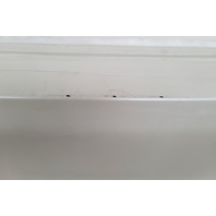 Infiniti Q50 17-21 Sedan Rear Bumper Cover White 85022-6HH0H, E075, OEM, 2017, 2018, 2019, 2020, 2021