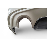 Infiniti Q50 17-21 Sedan Rear Bumper Cover White 85022-6HH0H, E075, OEM, 2017, 2018, 2019, 2020, 2021