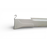 Infiniti Q50 15-23 Left Driver Side Rocker Panel, 76851-4KH6B, E075, OEM, 2015, 2016, 2017, 2018, 2019, 2020, 2021, 2022, 2023