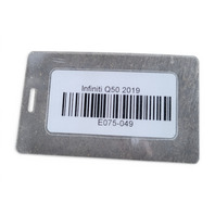 Infiniti Q50 14-23 Engine Starter Motor 23300-EY00G, E075, OEM, 2014, 2015, 2016, 2017, 2018, 2019, 2020, 2021, 2022, 2023