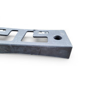 Infiniti Q50 17-23 License Plate Holder Base Bracket Plastic, 96210-6HH0B, E075, OEM, 2017, 2018, 2019, 2020, 2021, 2022, 2023