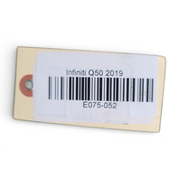 Infiniti Q50 14-23 Wheelhouse Quarter Liner Rear Right, 76748-4GA0A, E075, OEM, 2014, 2015, 2016, 2017, 2018, 2019, 2020, 2021, 2022