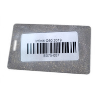 Infiniti Q50 16-23 Electrical Alternator Generator, 23100-4HK6A, E075, OEM, 2016, 2017, 2018, 2019, 2020, 2021, 2022, 2023