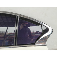 Infiniti Q50 14-23 Sedan Door Assembly, Rear Left, Electric White H210A-4GAMA, E075, OEM, 2014, 2015, 2016, 2017, 2018, 2019, 2020, 2021, 2022, 2023, 2024