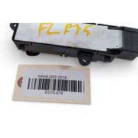 Infiniti Q50 14-22 Front Left Seat Control Switches Black 87066-4HA0A, E075, OEM, 2014, 2015, 2016, 2017, 2018, 2019, 2020, 2021, 2022