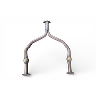 Infiniti Q50 16-20 Front Exhaust Tube Y Pipe Sub Muffler, 20020-4GA0A, E075, OEM, 2016, 2017, 2018, 2019, 2020 Infiniti Q50 16-20 Front Exhaust Tube Y Pipe Sub Muffler, 20020-4GA0A, E075, OEM, 2016, 2017, 2018, 2019, 2020