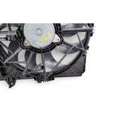 Infiniti Q50 16-23 Radiator Cooling Fan Motor w/ Shroud 21481-4HK0B, E075, OEM, 2016, 2015, 2016, 2017, 2018, 2019, 2020, 2021, 2022, 2023