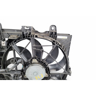 Infiniti Q50 16-23 Radiator Cooling Fan Motor w/ Shroud 21481-4HK0B, E075, OEM, 2016, 2015, 2016, 2017, 2018, 2019, 2020, 2021, 2022, 2023