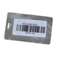 Infiniti Q50 16-23 Radiator Cooling Fan Motor w/ Shroud 21481-4HK0B, E075, OEM, 2016, 2015, 2016, 2017, 2018, 2019, 2020, 2021, 2022, 2023