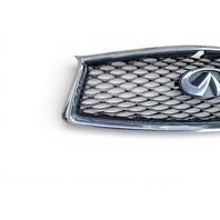 Infiniti Q50 17-20 Front Bumper Grill Grille Chrome, 62310-6HH0A, E075, OEM, 2017, 2018, 2019, 2020