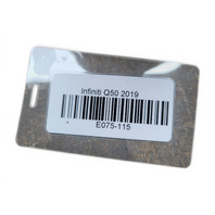 Infiniti Q50 16-19 Right Turbocharger Turbo Charger Assembly 3.0L 14411-5CA1D, E075, OEM, 2016, 2017, 2018, 2019