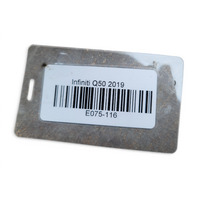 Infiniti Q50 16-22 Fuel Filter Gas Pump 17040-4HK1A, E075, OEM, 2016, 2017, 2018, 2019, 2020, 2021, 2022