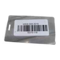 Infiniti Q50 16-23 Right/Passenger Side Intake Intercooler 14461-5CA0C, E075, OEM, 2016, 2017, 2018, 2019, 2020, 2021, 2022, 2023