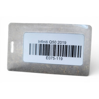 Infiniti Q50 14-23 Rear Bumper Reinforcement Stay, Left/Right SET 85211-4GA0A, E075, OEM, 2014, 2015, 2016, 2017, 2018, 2019, 2020, 2021, 2022, 2023