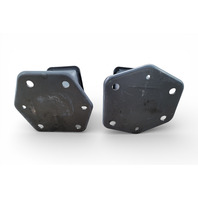 Infiniti Q50 14-23 Rear Bumper Reinforcement Stay, Left/Right SET 85211-4GA0A, E075, OEM, 2014, 2015, 2016, 2017, 2018, 2019, 2020, 2021, 2022, 2023