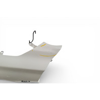 Infiniti Q50 14-23 Front Fender Left/Driver w/Molding White, F3101-4HKMA, E075, OEM, 2014, 2015, 2016, 2017, 2018, 2019, 2020, 2021, 2022, 2023