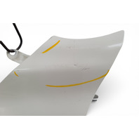 Infiniti Q50 14-23 Front Fender Left/Driver w/Molding White, F3101-4HKMA, E075, OEM, 2014, 2015, 2016, 2017, 2018, 2019, 2020, 2021, 2022, 2023