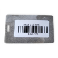 Infiniti Q50 16-22 Front Strut Shock Absorber Left RWD, E6110-4GA0D, E075, OEM, 2016, 2017, 2018, 2019, 2020, 2021, 2022