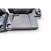 Honda Element 03-06 Rear Seat Set Right/Left Side Grey Cloth 82531-SCV-A51ZC, E076, OEM, 2003, 2004, 2005, 2006