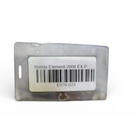 Honda Element 03-06 Rear Seat Set Right/Left Side Grey Cloth 82531-SCV-A51ZC, E076, OEM, 2003, 2004, 2005, 2006