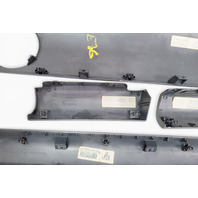 Honda Element 03-08 Instrument Bezel Panel Trim Gray Set(5)77105-SCV-A01ZC, E040, OEM, 2003, 2004, 2005, 2006, 2007, 2008