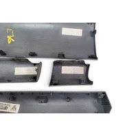 Honda Element 03-08 Instrument Bezel Panel Trim Gray Set(5)77105-SCV-A01ZC, E040, OEM, 2003, 2004, 2005, 2006, 2007, 2008